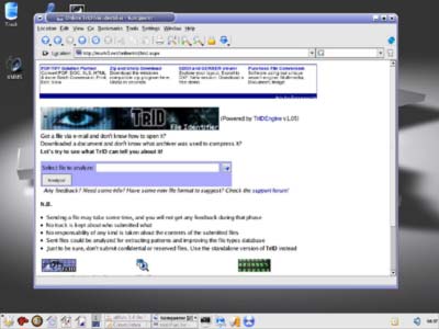 Preview - Linux con Konqueror