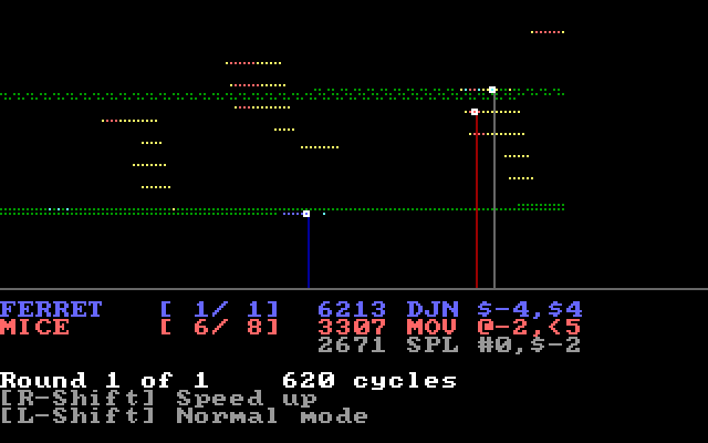 Ferret Vs Mice - Debug